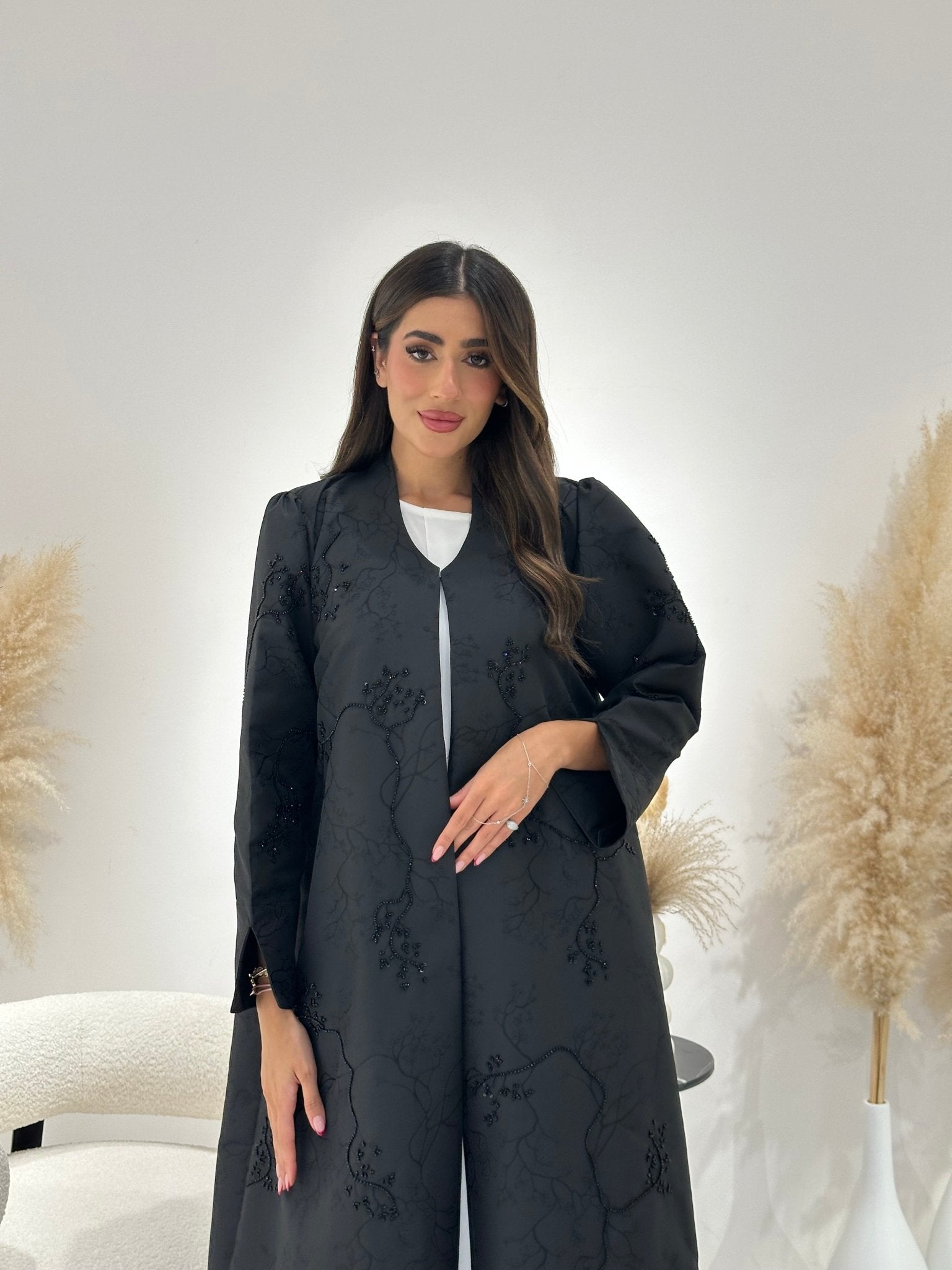 C 1267 Black Abaya