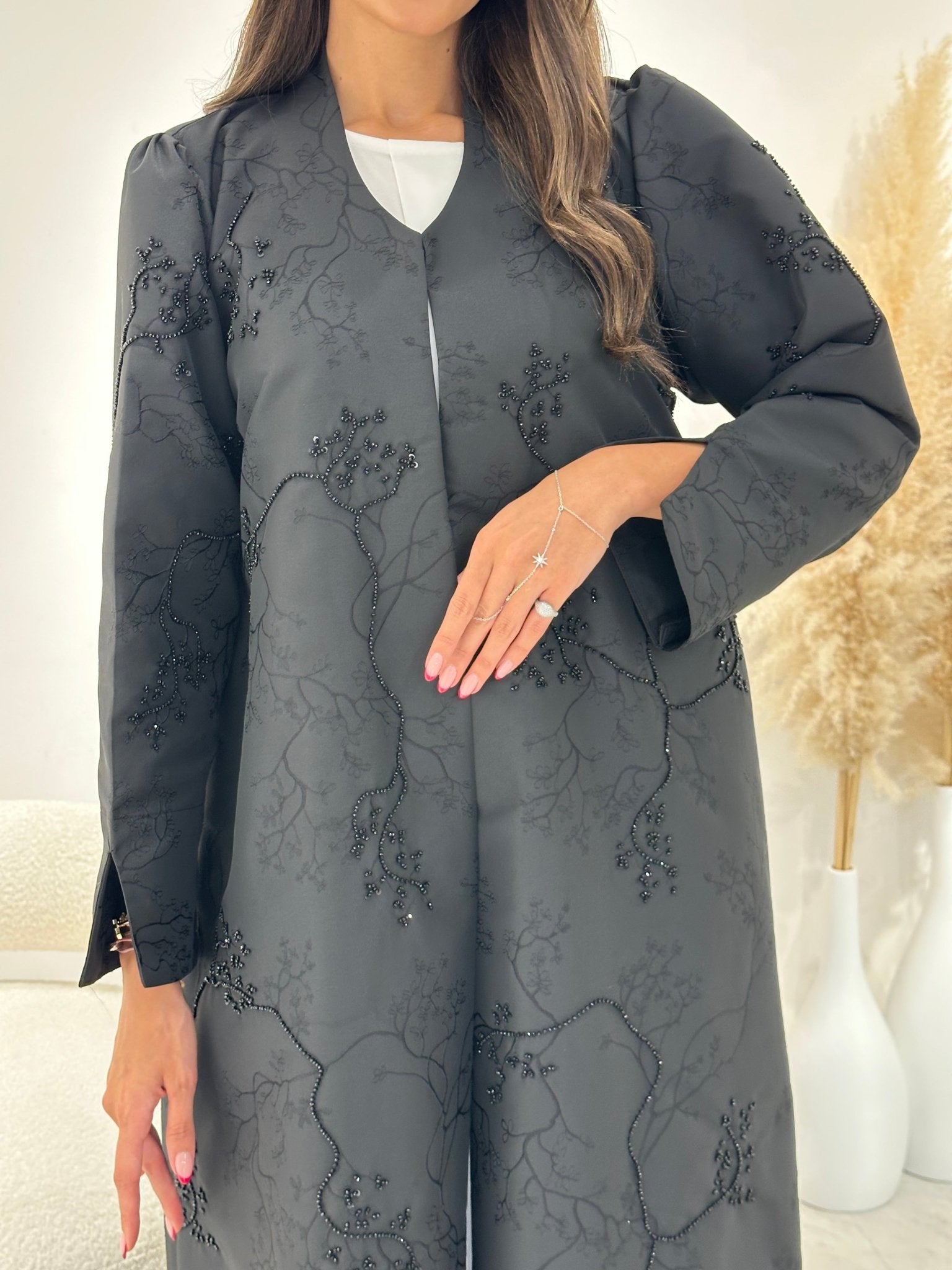 C 1267 Black Abaya