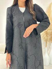 C 1267 Black Abaya