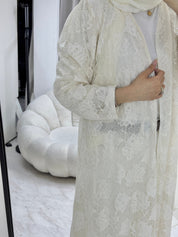 C 1278 - 02 Ivory Dantel Abaya