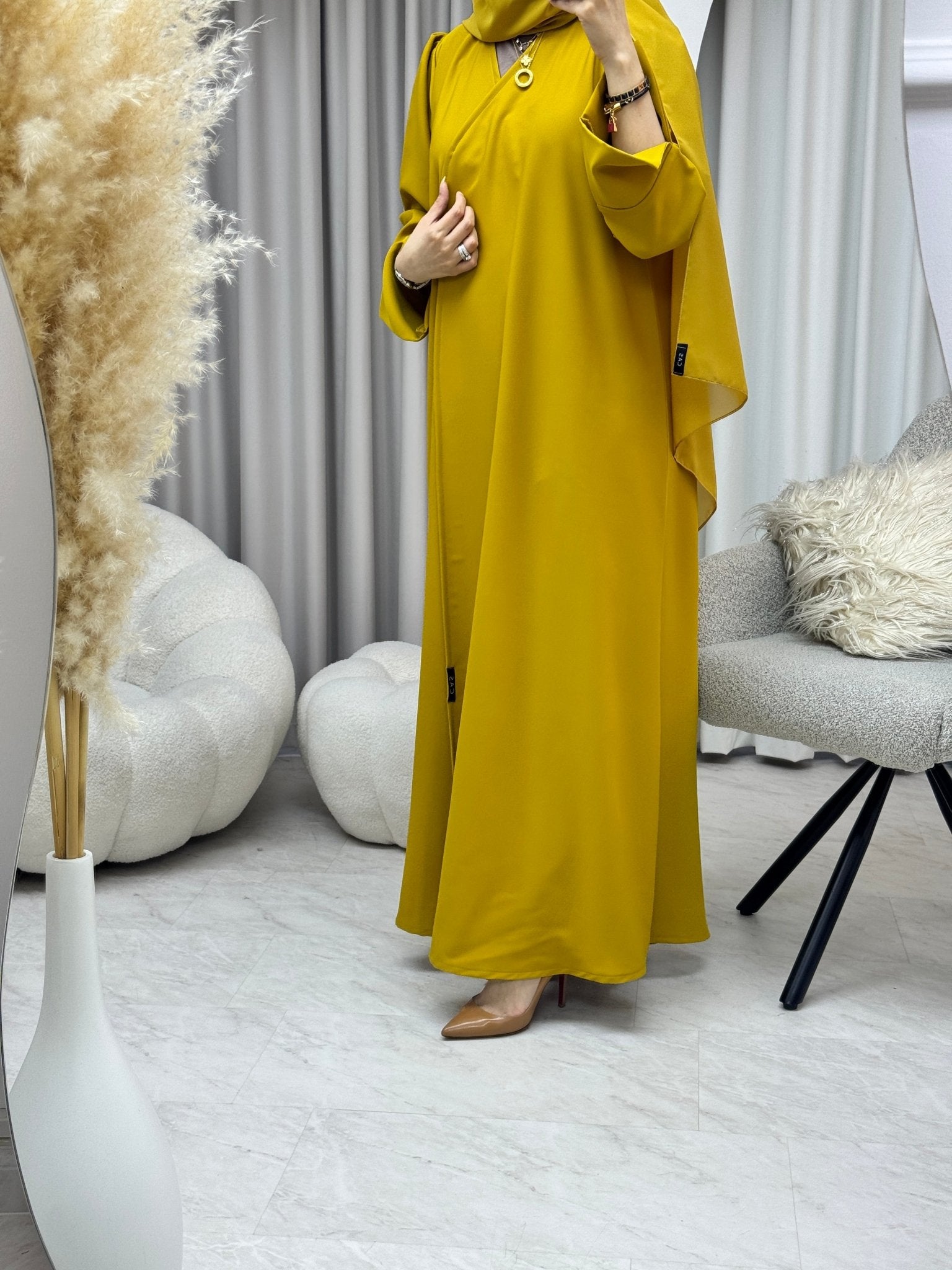 C 1281 - 04 Mustard Spice Abaya