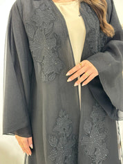 C 1302 Black Abaya