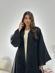 C 1302 Black Abaya