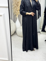 C 1332 Black Coat Abaya