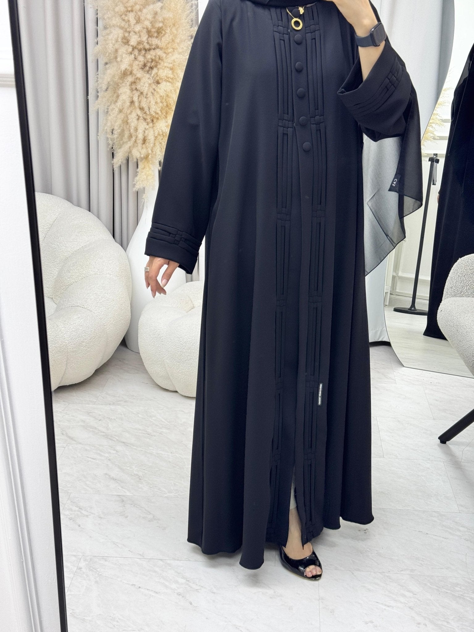 C 1333 Black Abaya
