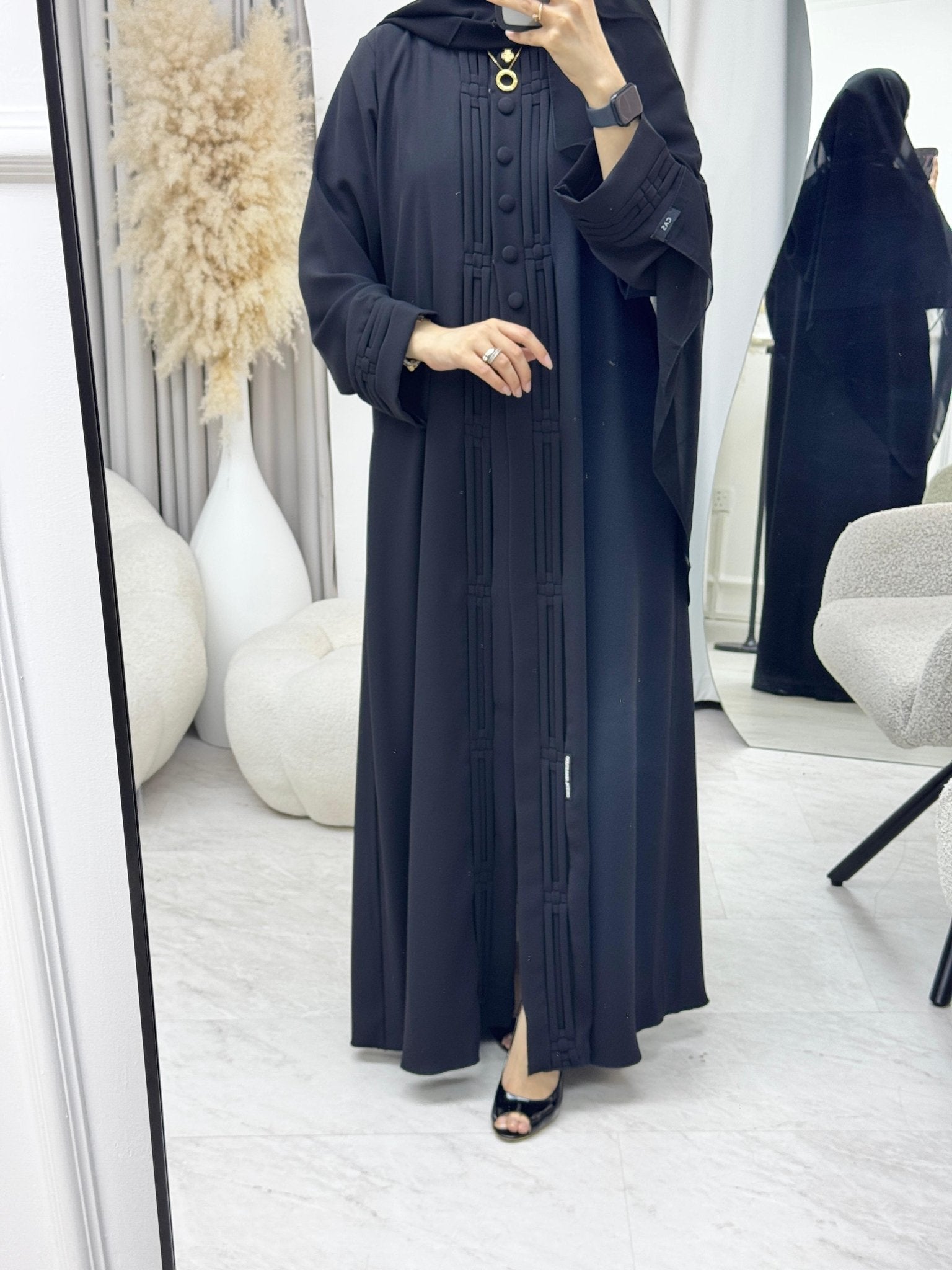 C 1333 Black Abaya