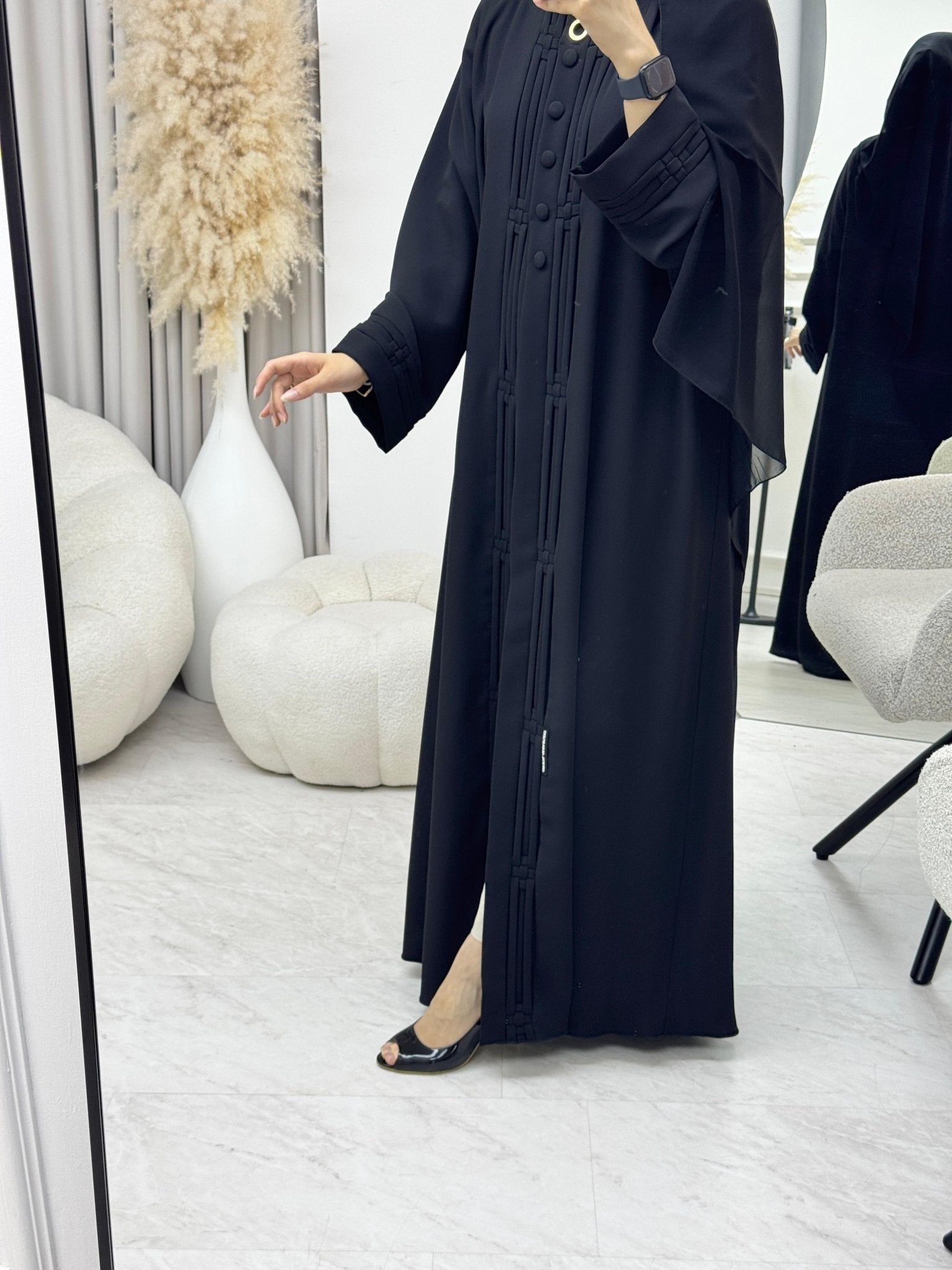 C 1333 Black Abaya