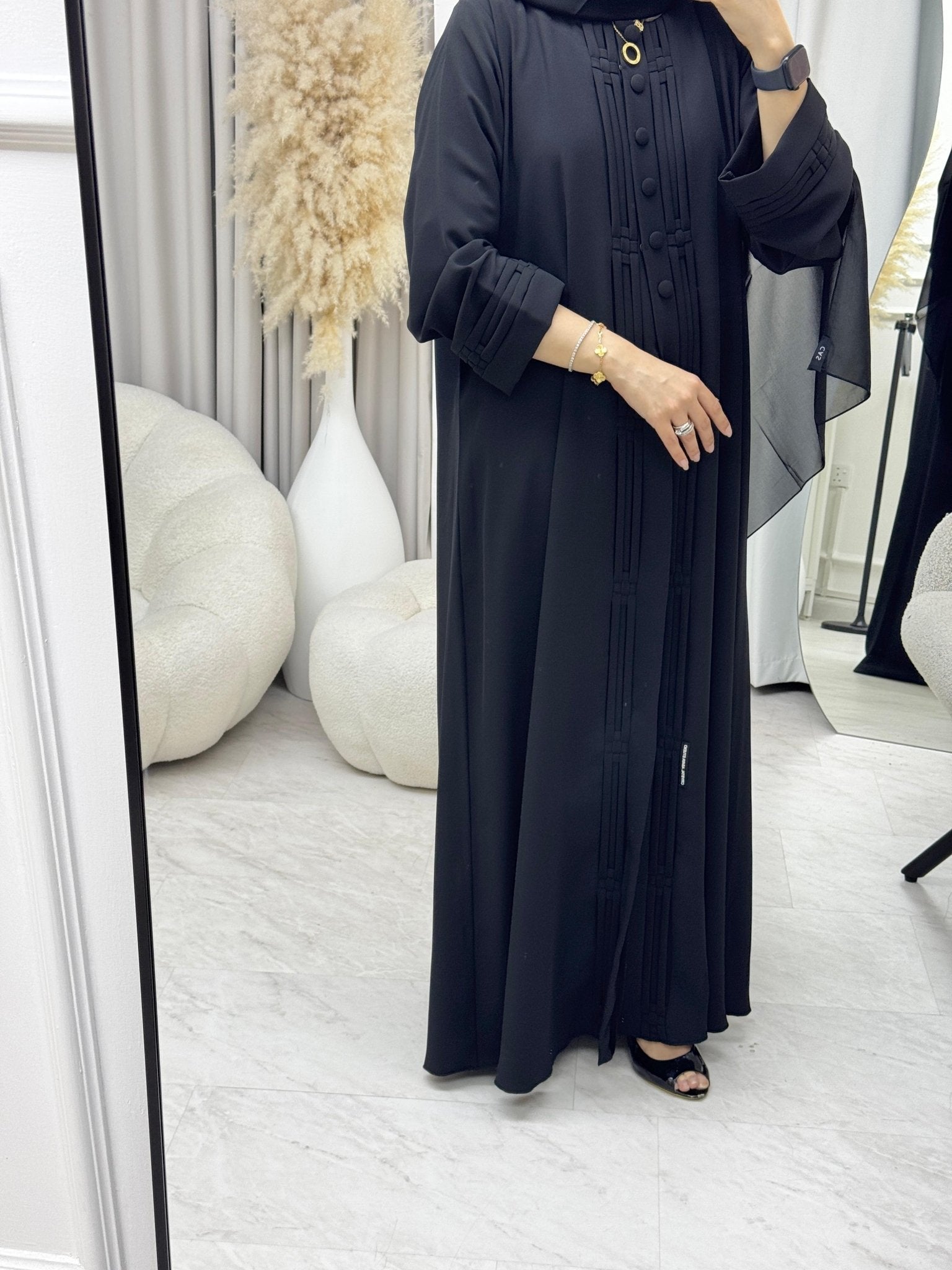 C 1333 Black Abaya