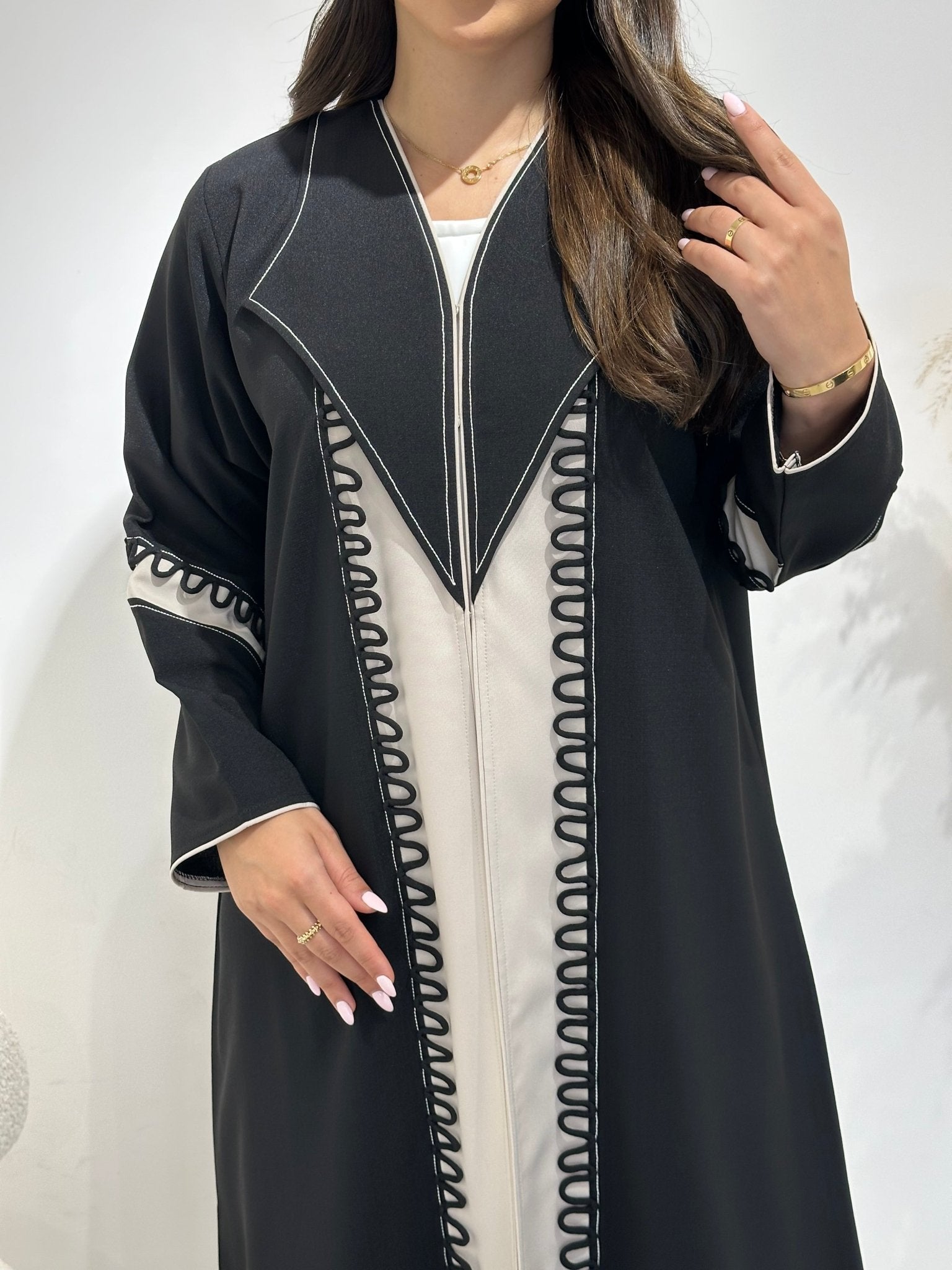 C 1391 Black Abaya