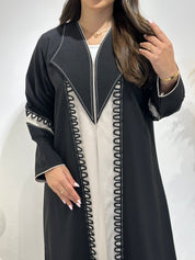 C 1391 Black Abaya
