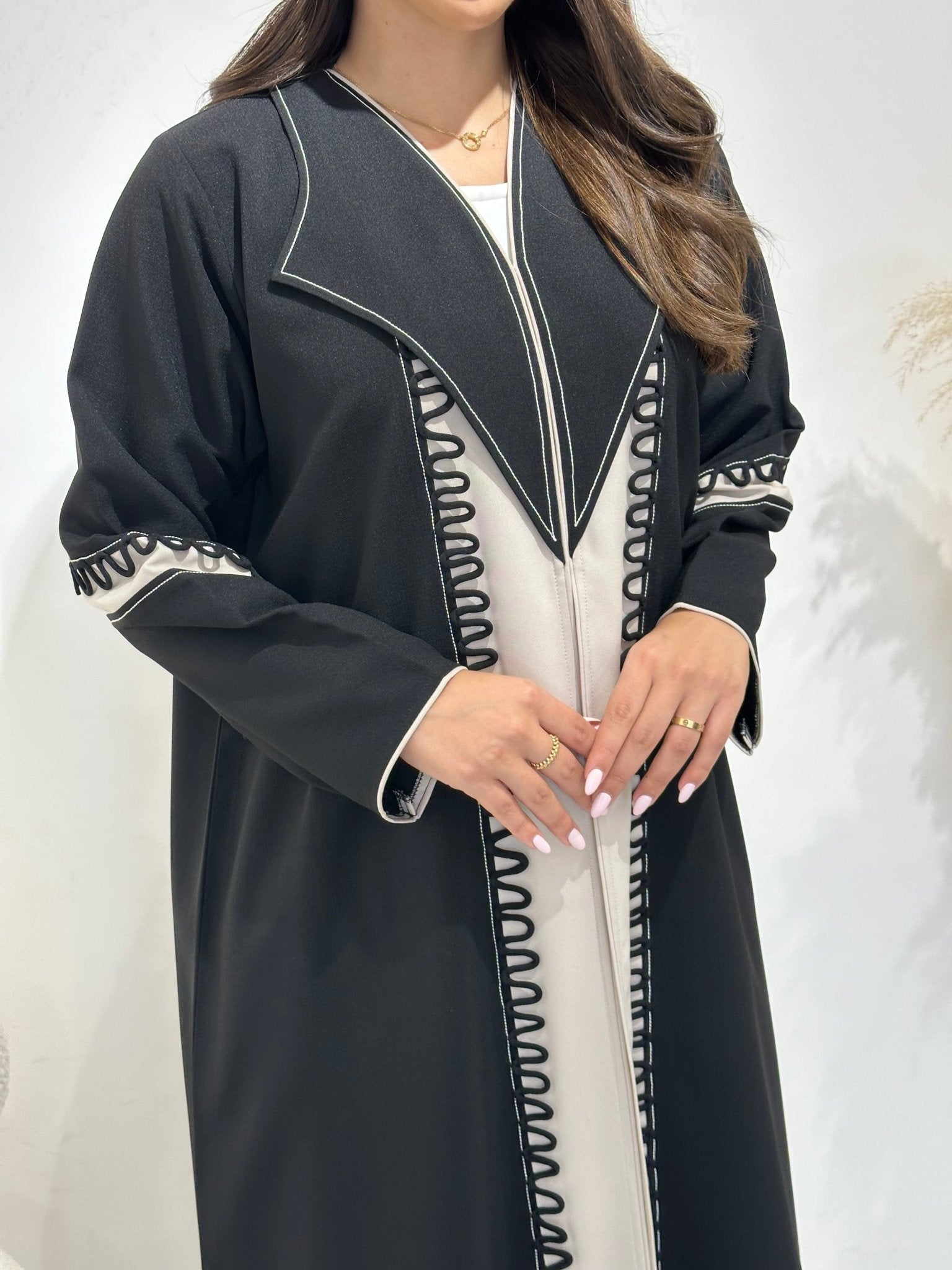 C 1391 Black Abaya