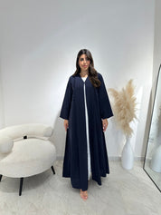 C 1400 Dark Blue Abaya