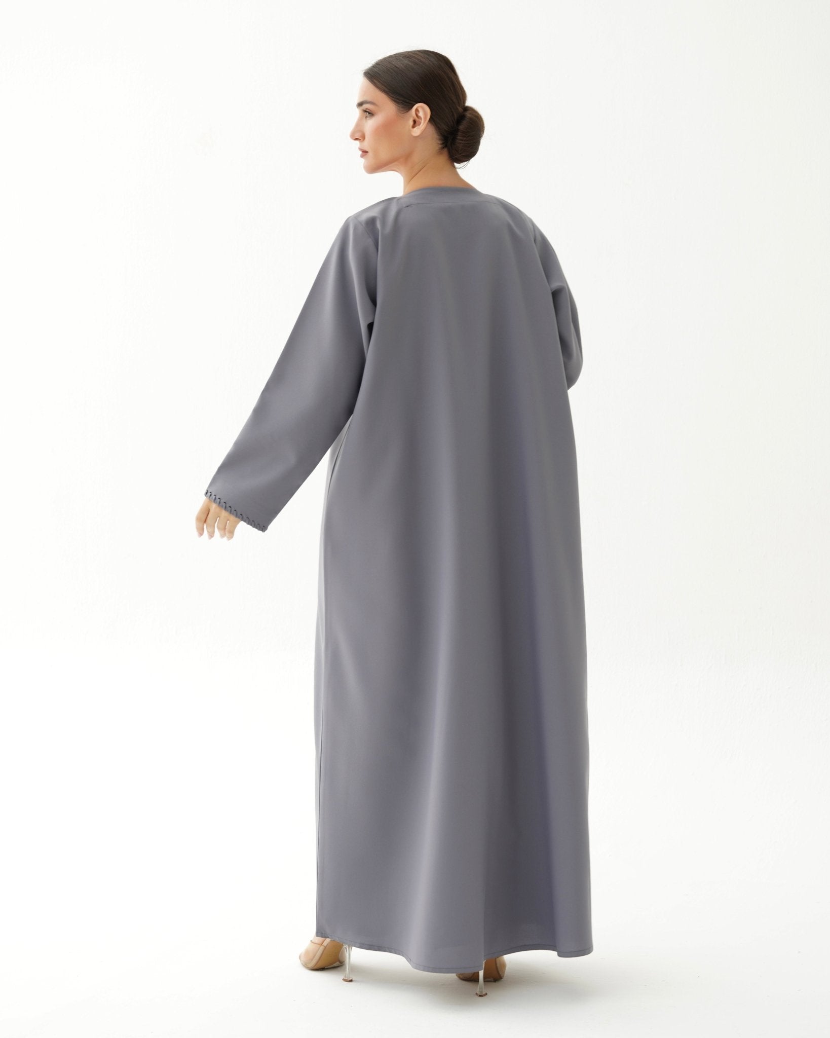 C 1474 Cool Grey Abaya