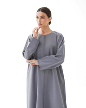 C 1474 Cool Grey Abaya