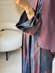 C 1518 - 04 Burgundy Abaya