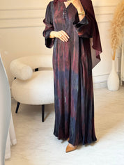 C 1518 - 04 Burgundy Abaya