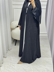 C 1522 Black work Abaya