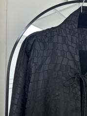 C 1522 Black work Abaya