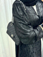 C 1522 Black work Abaya