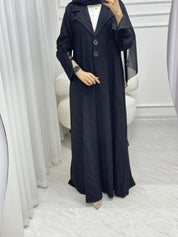 C 1525 Black work Abaya