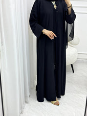 C 1542 Black Abaya