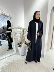 C Black Summer Eid Abaya 13