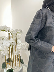 C Black Summer Eid Abaya 15
