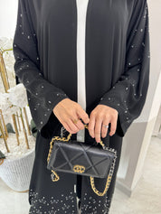 C Black Summer Eid Abaya 21