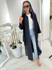 C Black Summer Work Abaya 17