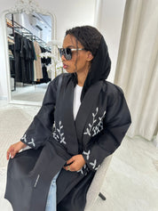 C Black Summer Work Abaya 25