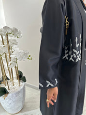 C Black Summer Work Abaya 25