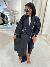 C Black Summer Work Abaya 25