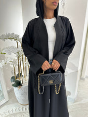 C Black Summer Work Abaya 32