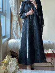 C - Black Work Abaya Set 101