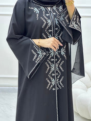 C Ramadan Black Eid Abaya 03