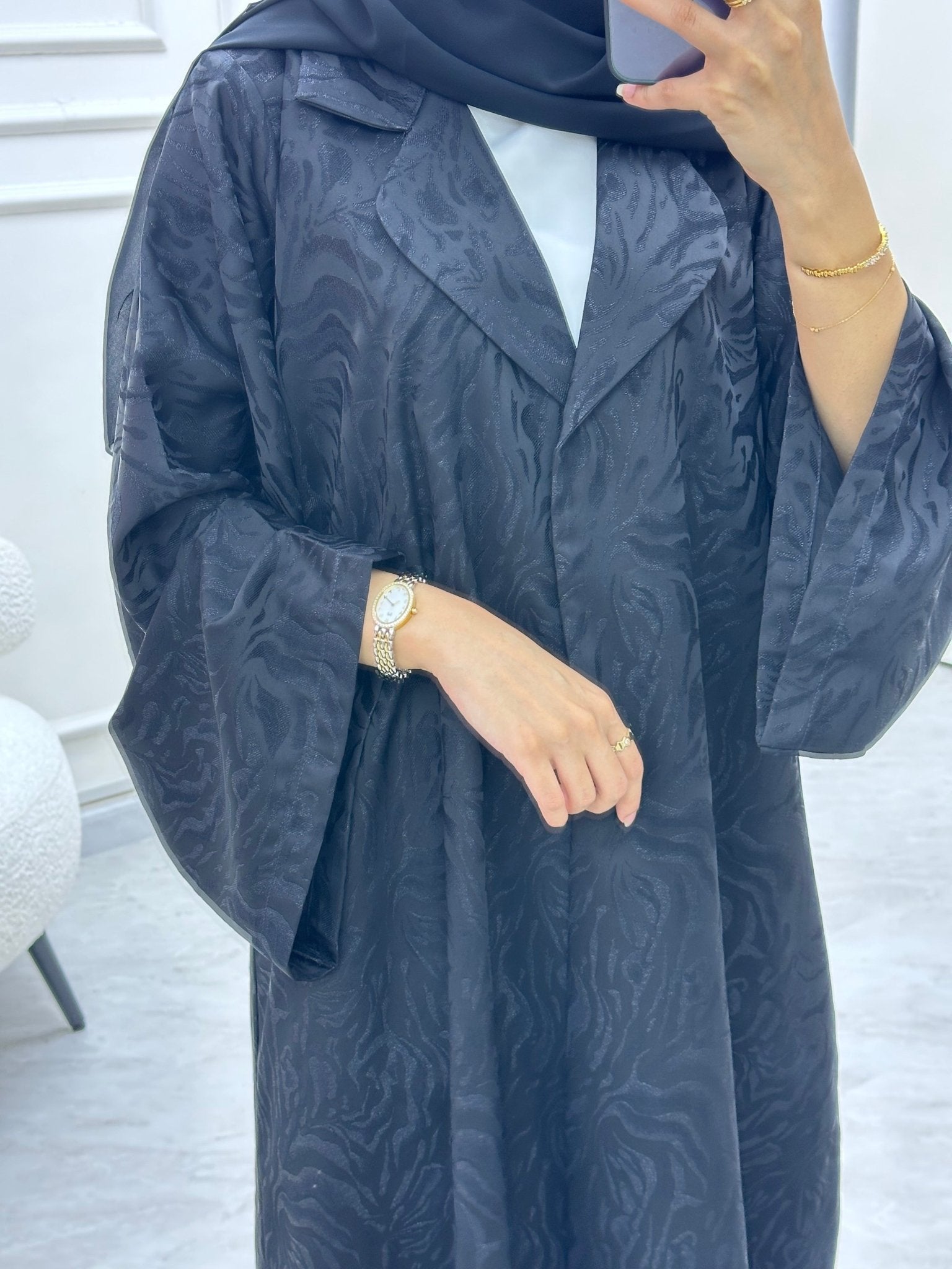 C RTW 0637 Black Abaya