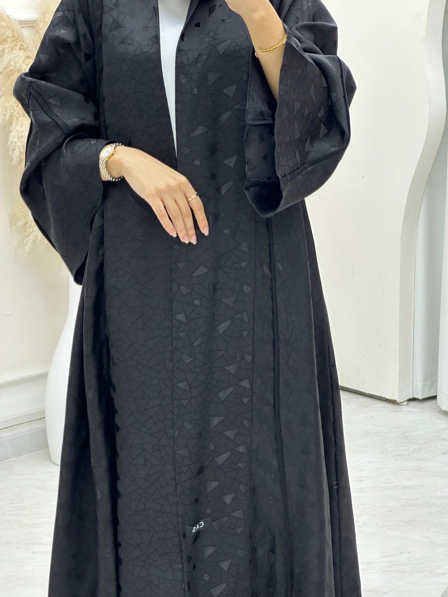 C RTW 0642 Black Abaya