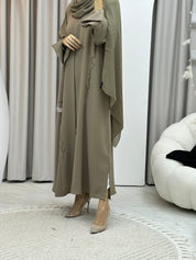 C RTW Army Green Sequins Abaya