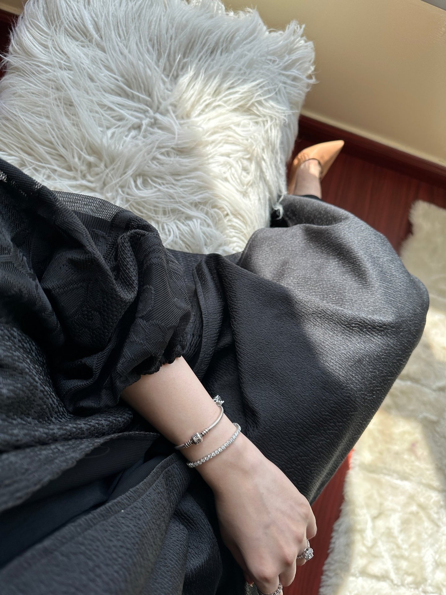 C - RTW - Black - Work - Abaya - 115