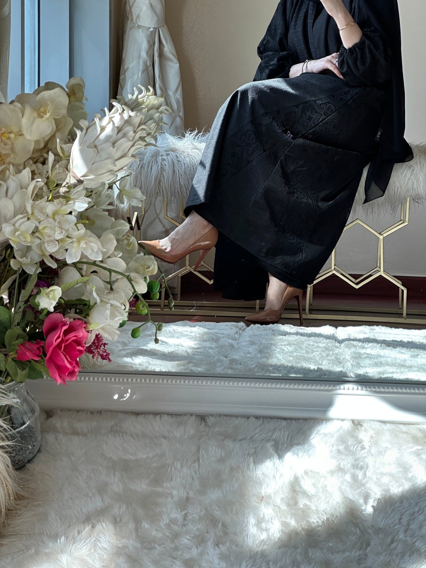 C - RTW - Black - Work - Abaya - 115
