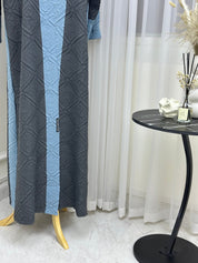 C RTW Dark Grey Abaya