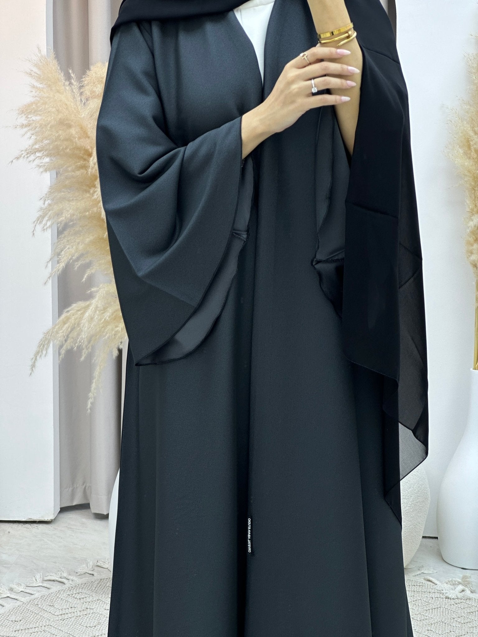 C RTW Grey Kloosh Duotone Abaya