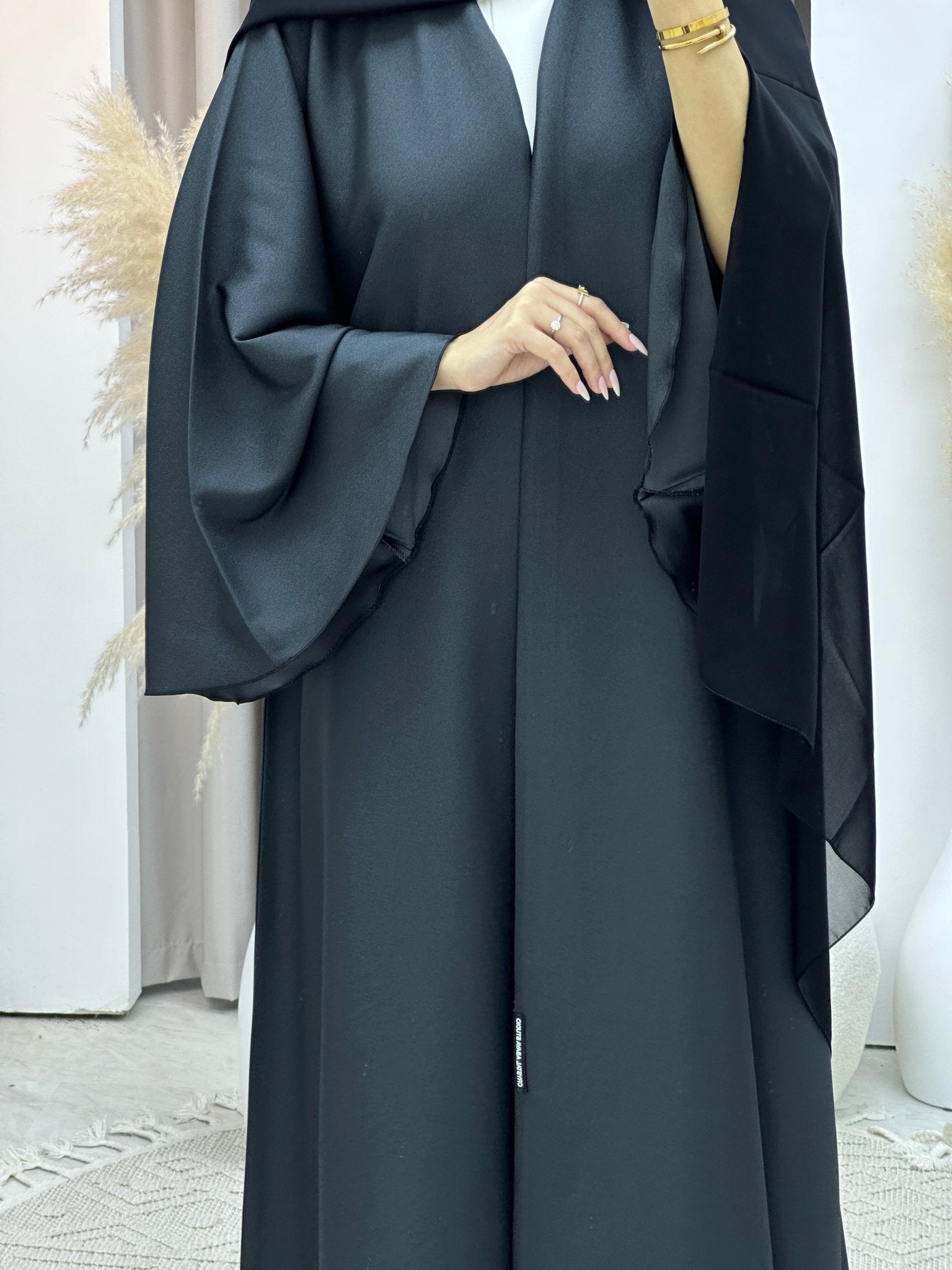 C RTW Grey Kloosh Duotone Abaya