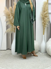 C Sea Green Kloosh Duotone Abaya