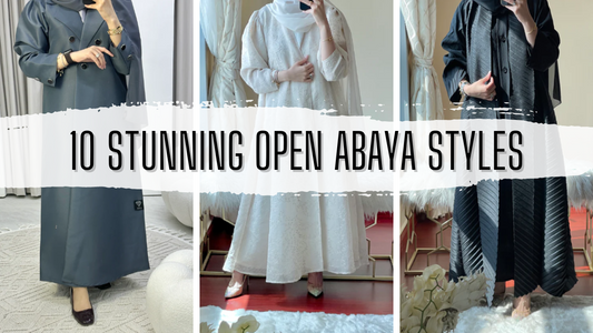 open abaya styles
