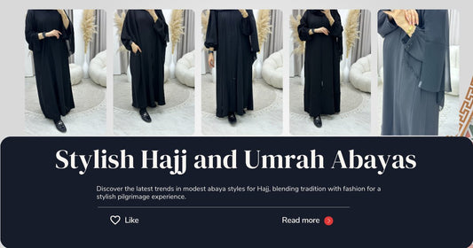 A Guide to Choosing the Best Hajj & Umrah Abayas - Crystal Abaya Studio