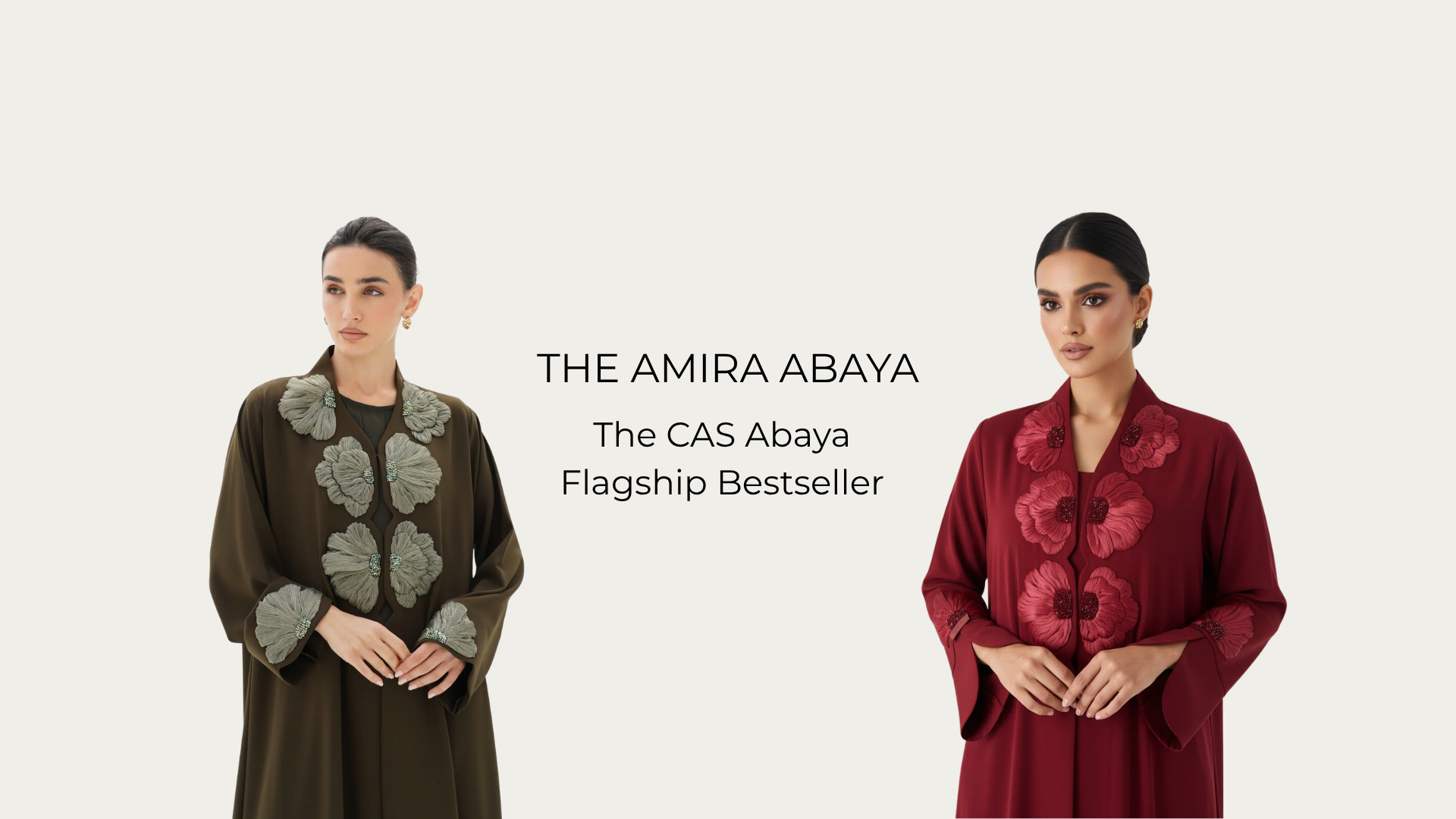 The Amira Abaya: The CAS Abaya Flagship Bestseller