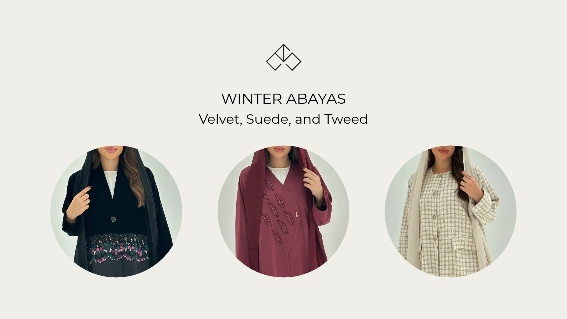 Winter Abayas: Velvet, Suede, and Tweed