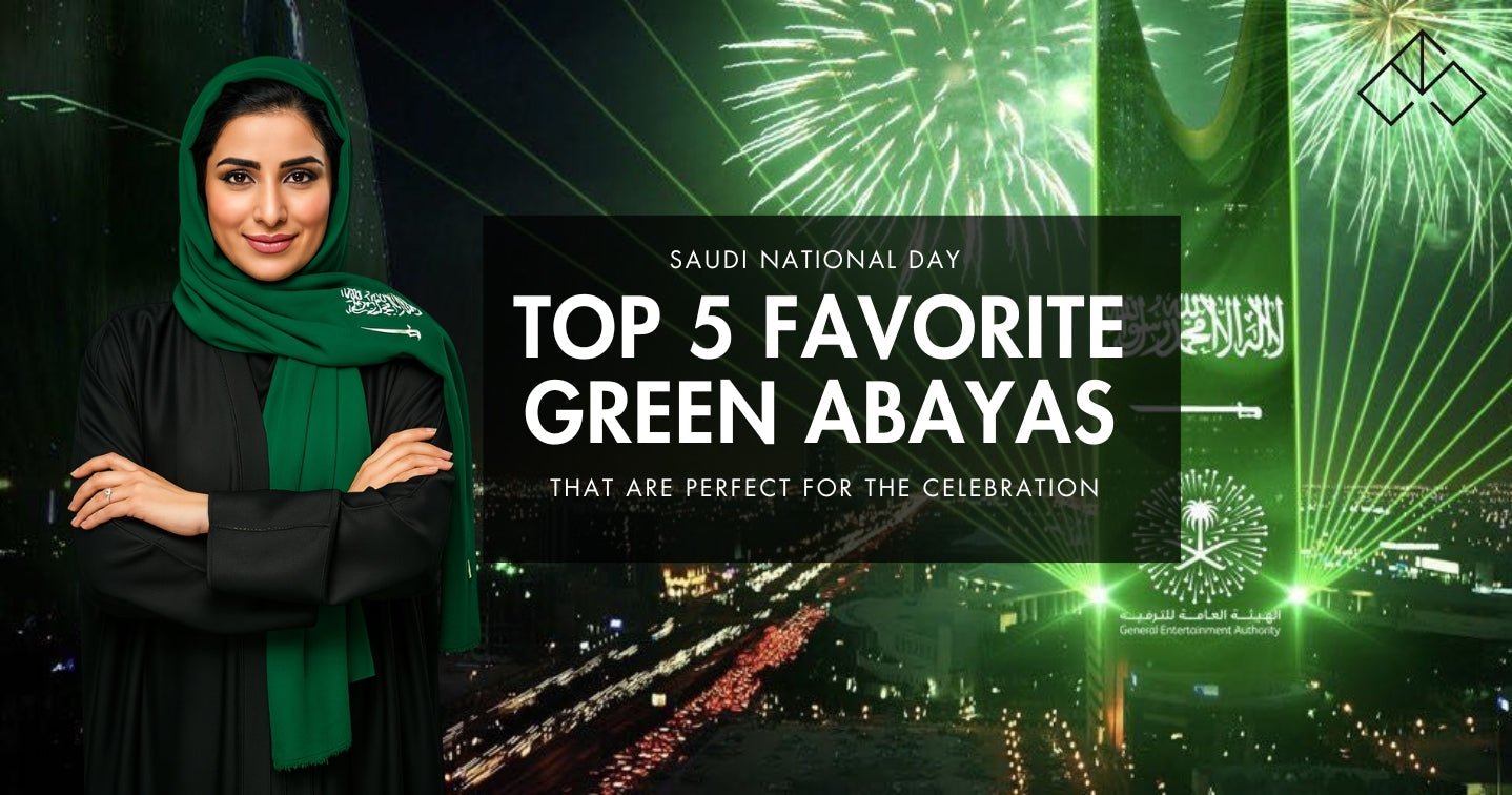 Saudi National Day: Meet our top 5 favorite green abayas that are perfect for the celebration