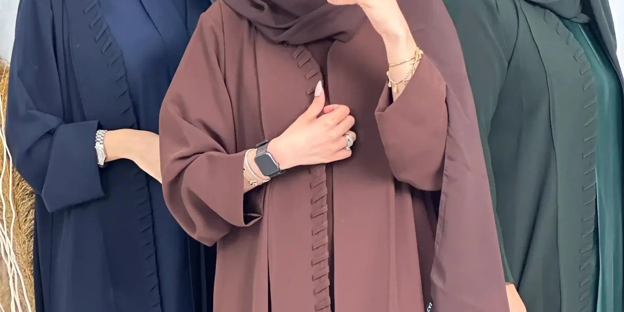 Top 30 Stylish Simple Abaya Designs in 2025 - Crystal Abaya Studio